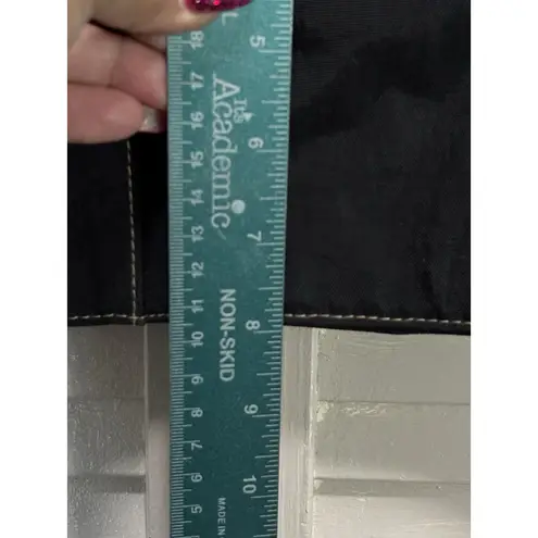 Baggallini Crossbody Black Nylon Travel Bag Multi Pockets Zippers Logo Adj