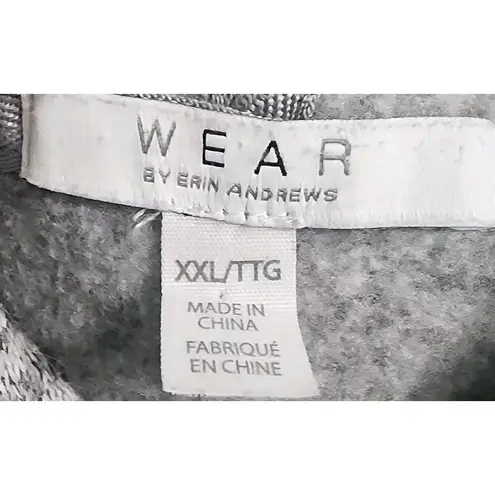 Wear by Erin Andrews Women's Size XXL Carolina Panthers Gray Hoodie Drawstring