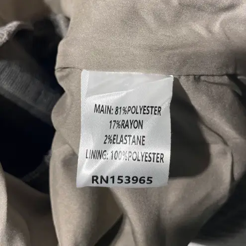 Area Stars New Quilted Cropped Snap Front Utility Jacket Nila Grey Size XS