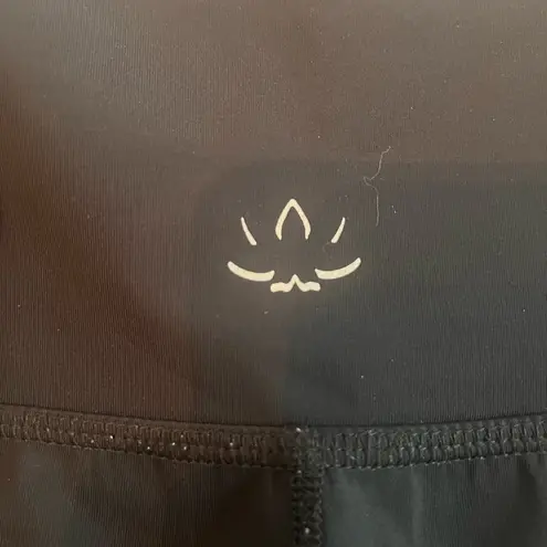 Beyond Yoga Knit Down High Wasited Midi Legging Black- Small