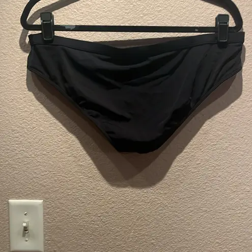 Adore Me  Women’s Black Cutout Bikini Bottoms Size Large