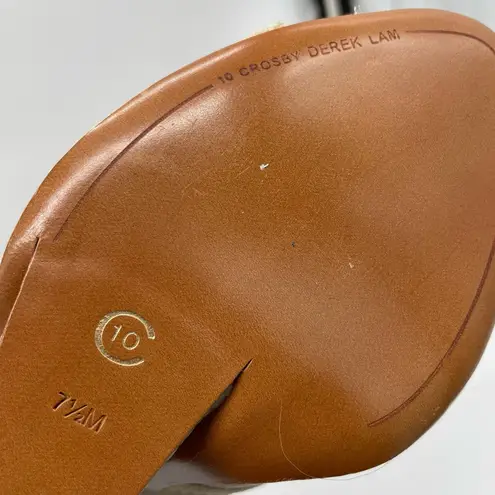 Derek Lam 10 Crosby Zared Suede Moccasin Wedge Bootie - 7.5