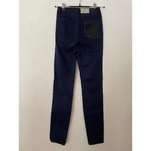 NWT Neuw Marilyn High Rise Skinny Jeans Size 4 Indigo Blue Japanese Silk Touch