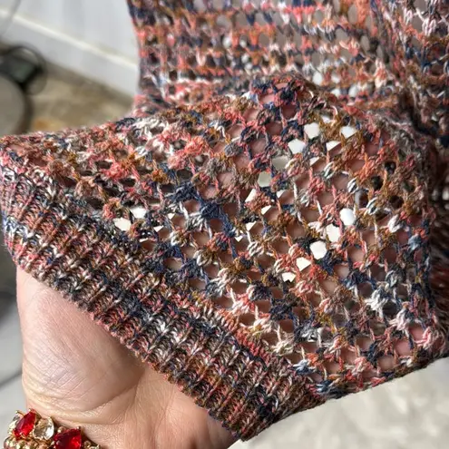 None Hollow Out Crochet Knit Pullover Sweater Swimsuit Coverup Casual Short Sleeve