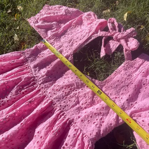 Chelsea and Violet  Womens‎ Large Pink Babydoll Mini Dress Empire Waist Flare