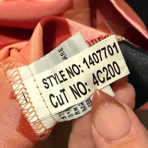 Johnny Martin Pink Red Halter Sleeveless Top M Size M