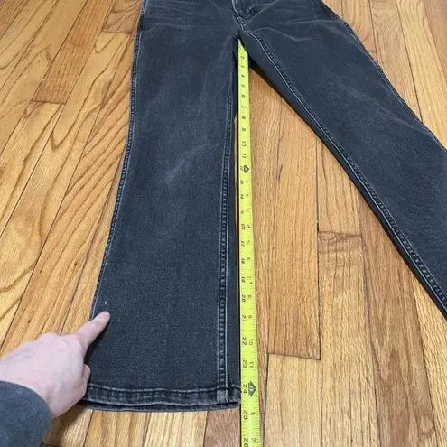 Everlane  The Cheeky Bootcut Jean in Washed Black Size 24 Crop