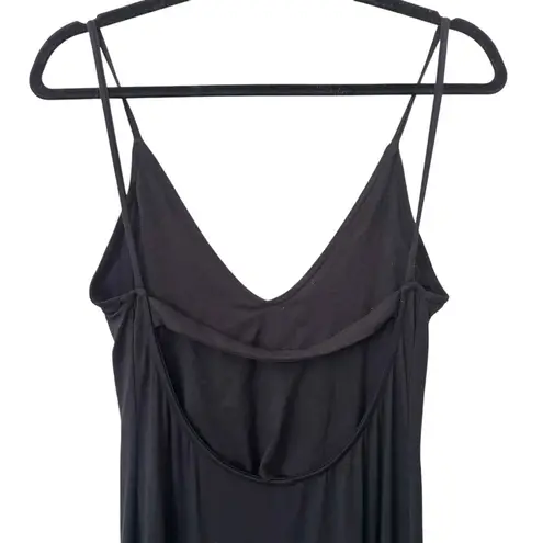 Rachel Pally Jersey Open Back Maxi Dress Black Small