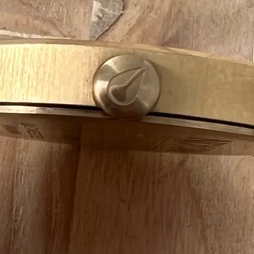 Nixon The Arrow Point It Watch Black Dial Gold-Tone Bracelet New Crystal