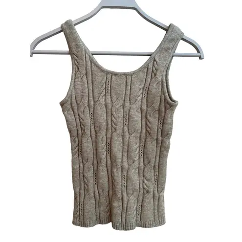Current Air Los Angeles Size: Small Grey Sweater Tank