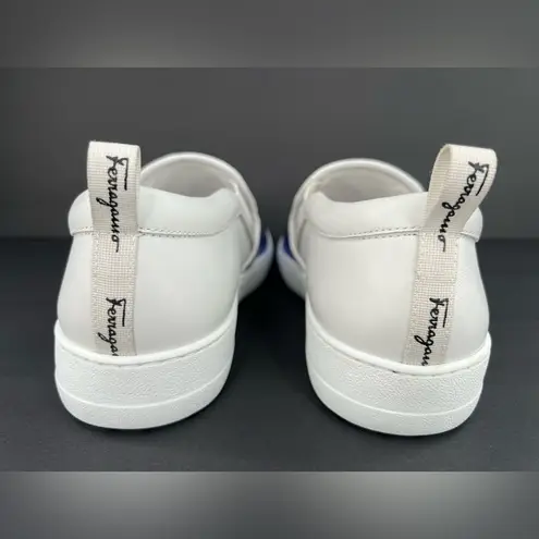 Salvatore Ferragamo Women's BALZE Rainbow Leather Sneakers US 7.5 - EU 38