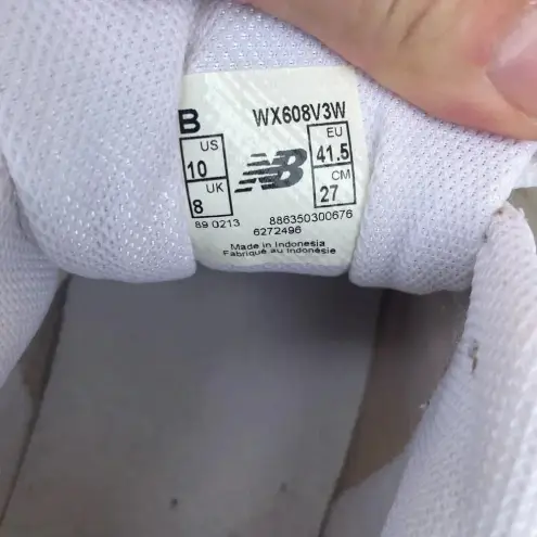New Balance  Shoes Womens Size 10 608V3 White Walking Comfort Lace Up WX608V3W
