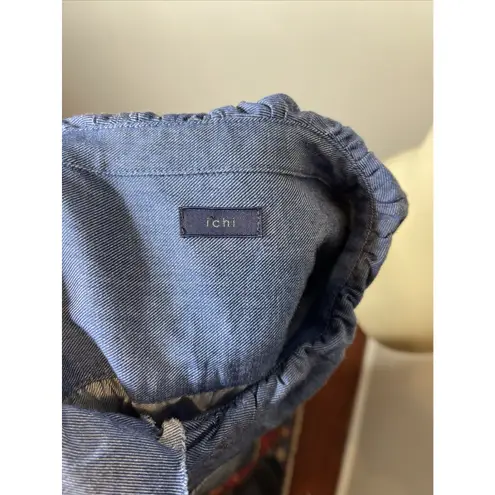 ICHI Antiques Longsleeve Denim Shirt Dress F/S from Japan Size undefined