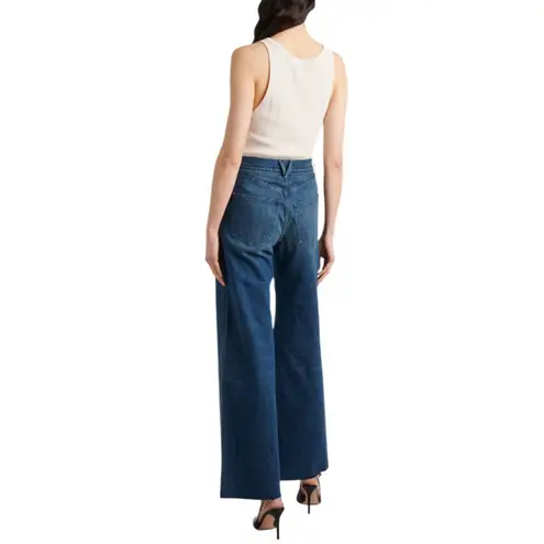 Veronica Beard High-Rise Wide Leg Jeans Size 28 NWT
