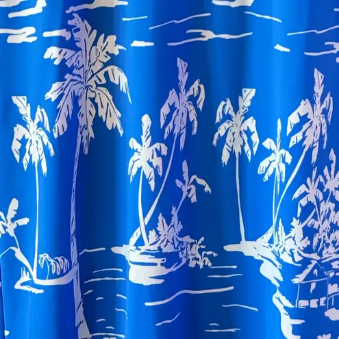 JUDE CONNALLY Ella Island Grand Harbor Short Sleeve Dress Blue Size XL NEW