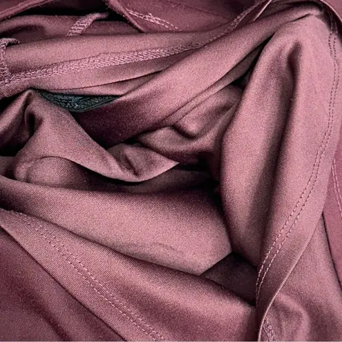 Marciano  Open Front Wine Color Dress Size Small thumbnail 5