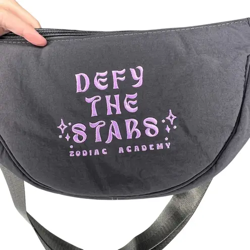 Bookish Box Zodiac Academy Crescent Bag
