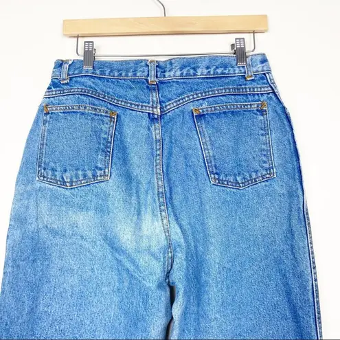 Vintage Bill Blass High Waisted Mom Jeans Sz 29 Blue