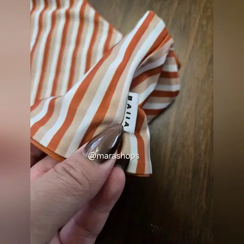 Baiia Swim Marrakesh 2 Pc Bikini Swimsuit Orange Size 6