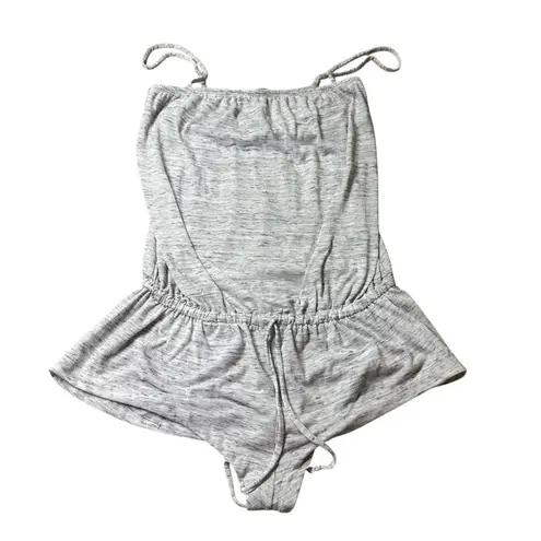 Eberjay EBERJEY Gray Women's Pajama Romper Size medium
