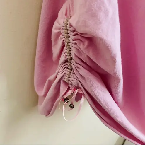 Anue by New Balance Pink Ruched Mandala Boat Neck Tank size XS Activewear Yoga