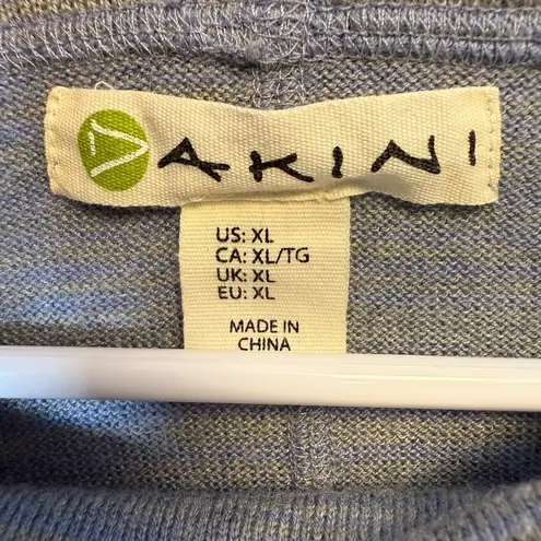 Akini Wool Blend Pullover Drawstring Cowl Neck Oversized Fit Women’s Size XL