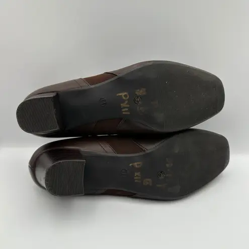 East 5th Brown Ankle Boots Womens Size 11 Memory Foam Comfort Heel Booties