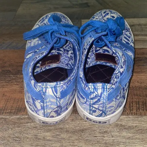 Gola x Liberty Quota Sneaker Royal Blue & White Floral Size 5