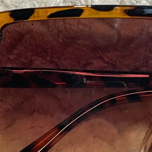 Oversized Brown Square Sunglasses