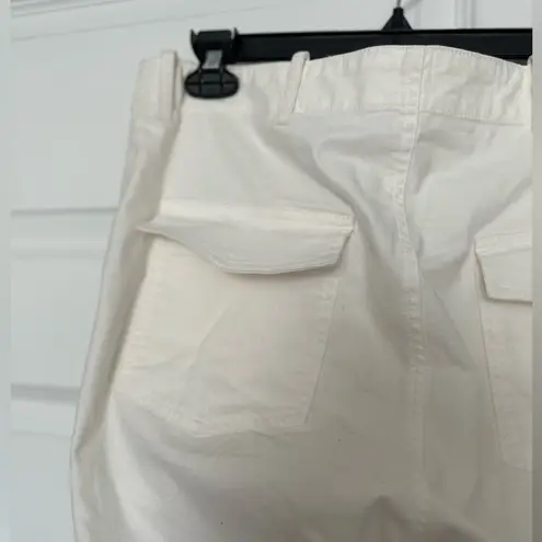 Nili Lotan Cropped French Military Pants Ankle Zip NWT 10