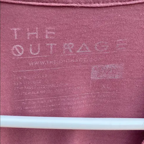 The Outrage t shirt Pink Size XL
