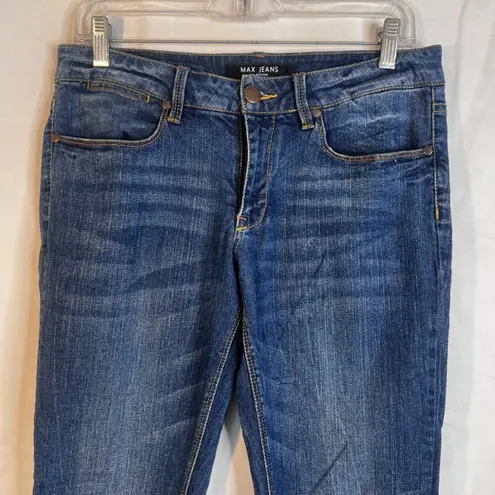 Max jeans Skimmer Denim Jeans Tapered Leg Casual Basic Size 8