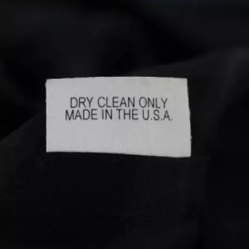 EUC Milly Black Wool High Low Trumpet Skirt 10