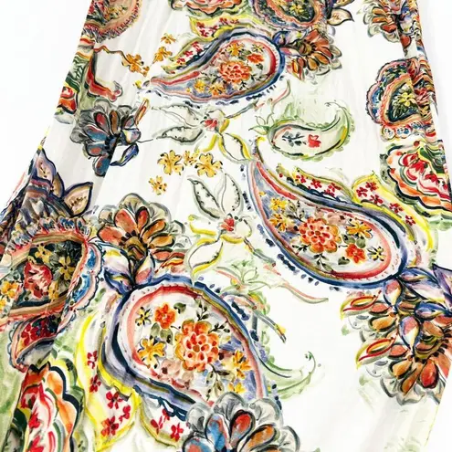 NWT Lascana Womens Resort Tropical Summer Paisley Floral Print Maxi Dress Size 6