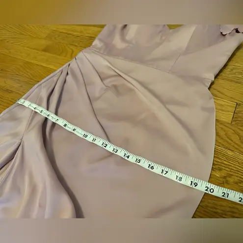 Cinderella Divine Side slit satin pink Prom Dress size 10