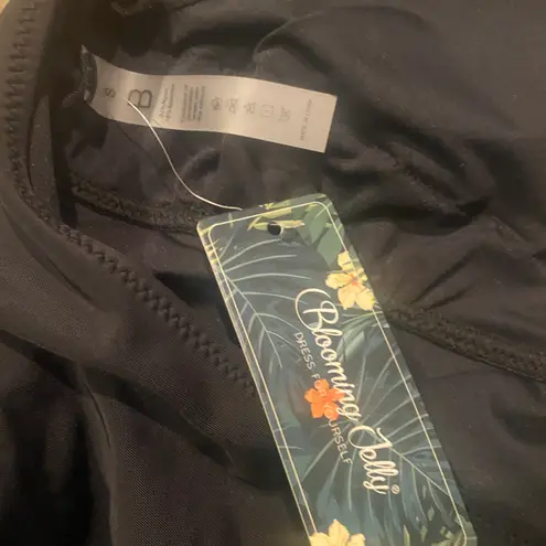 Blooming Jelly Women's Sexy One Piece Bathing Suit Slimming High Cut Swimsuits Retro Halter V Neck