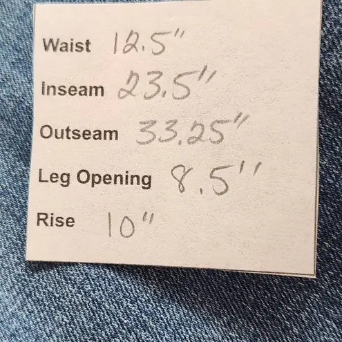 Cropped Distressed Denim Size 27 Ella Moss Wide Leg Cropped Jeans