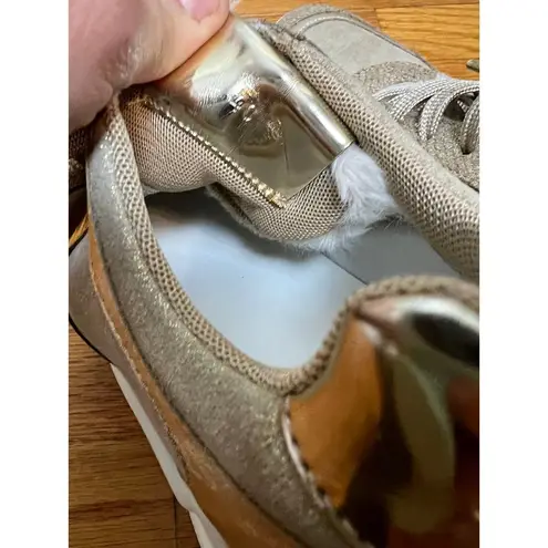 NWOT Voile Blanche Platform Monster Sneakers Sz. 40 (US 10) Gold