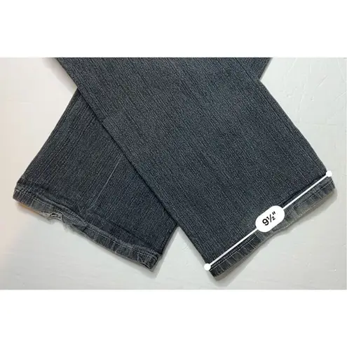 Dkin High Rise Straight Leg Stretch Blue Jeans Sz 20 Hipster Modern