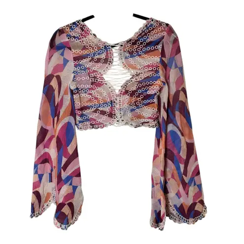 Free People New  Eyes On You Top