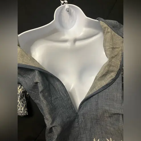 Eshakti Women’s Tunic Chambray Embroidered Fairy Boho Cottagecore Top Size 0