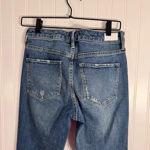 Dear John Distressed High-Waisted Bootcut Medium Wash Women’s Denim Jeans Sz 26