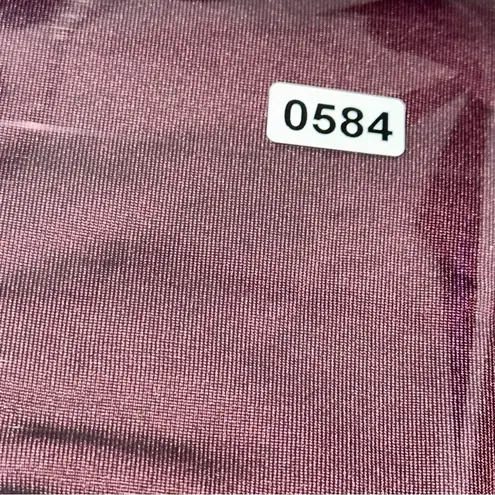 Apana Women’s Size XS Burgundy Red Gold Metallic Splatter Athletic Leggings