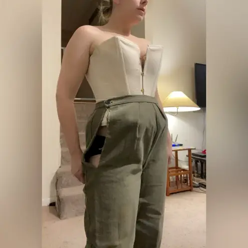 Victorian riding costume set Green Size L