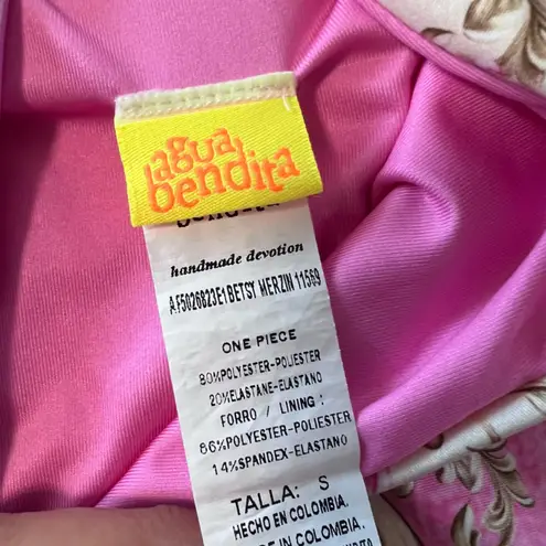 Agua Bendita  Betsy One-Piece Wrap Swimsuit  Sz S