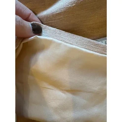 Pilar Rossi Skirt Women 12 Pink Peach Silk Straight Pencil‎ Knee Length Career