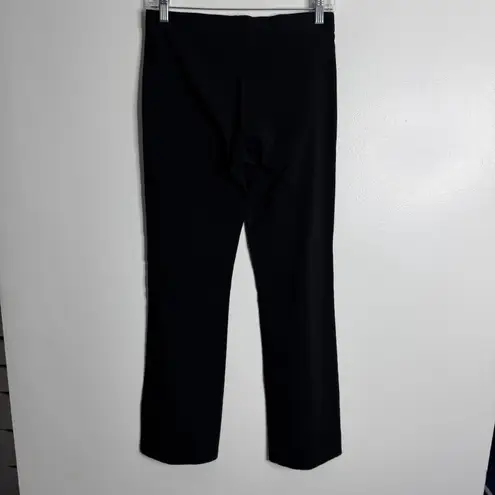 Clara Sun Woo Black Pull On Center Sean Kick Ankle Slit Pant Small