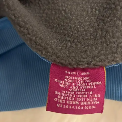 Campus Heritage Carolina Tarheel Charcoal and Blue Women's Zip