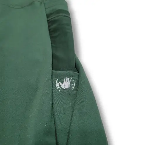 Body Glove Pants Size Small W24"xL24" High Waisted Leggings Ankle Leggings Green