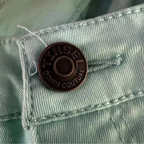 Tinsel Seafoam Green Skinny Jeans Size 28